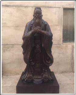 孔子銅雕定做