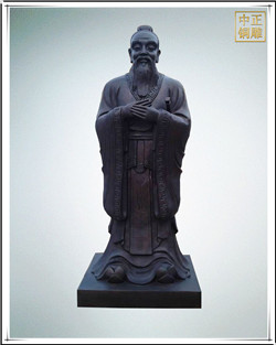 校園孔子雕像|銅孔子雕像